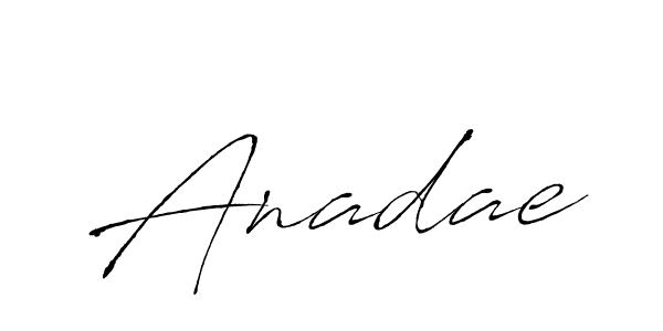 Create a beautiful signature design for name Anadae. With this signature (Antro_Vectra) fonts, you can make a handwritten signature for free. Anadae signature style 6 images and pictures png
