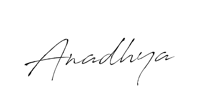 Make a beautiful signature design for name Anadhya. Use this online signature maker to create a handwritten signature for free. Anadhya signature style 6 images and pictures png