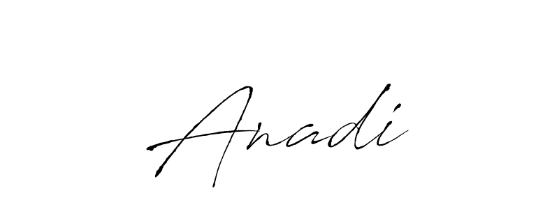Create a beautiful signature design for name Anadi♡. With this signature (Antro_Vectra) fonts, you can make a handwritten signature for free. Anadi♡ signature style 6 images and pictures png