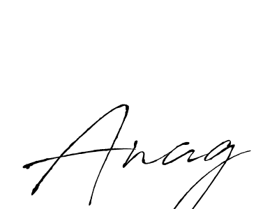 Also You can easily find your signature by using the search form. We will create Anag name handwritten signature images for you free of cost using Antro_Vectra sign style. Anag signature style 6 images and pictures png