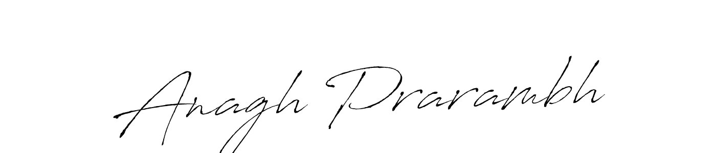It looks lik you need a new signature style for name Anagh Prarambh. Design unique handwritten (Antro_Vectra) signature with our free signature maker in just a few clicks. Anagh Prarambh signature style 6 images and pictures png