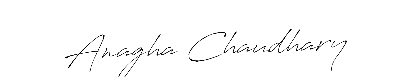 The best way (Antro_Vectra) to make a short signature is to pick only two or three words in your name. The name Anagha Chaudhary include a total of six letters. For converting this name. Anagha Chaudhary signature style 6 images and pictures png