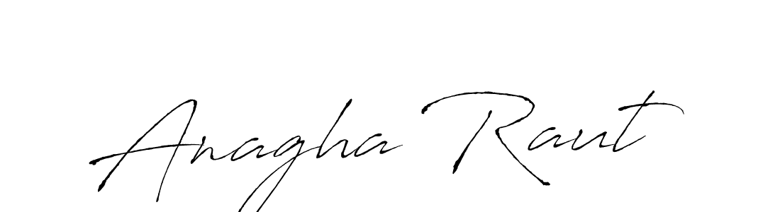 Create a beautiful signature design for name Anagha Raut. With this signature (Antro_Vectra) fonts, you can make a handwritten signature for free. Anagha Raut signature style 6 images and pictures png