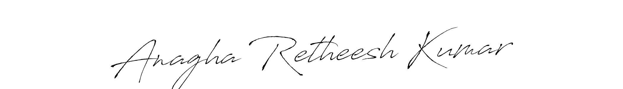 It looks lik you need a new signature style for name Anagha Retheesh Kumar. Design unique handwritten (Antro_Vectra) signature with our free signature maker in just a few clicks. Anagha Retheesh Kumar signature style 6 images and pictures png