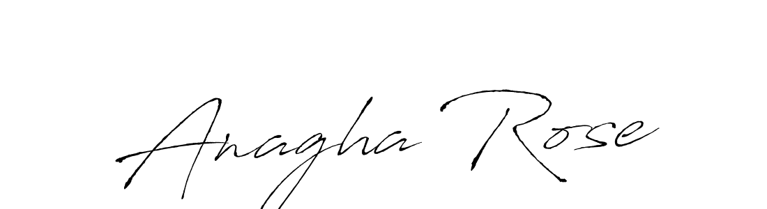 How to make Anagha Rose signature? Antro_Vectra is a professional autograph style. Create handwritten signature for Anagha Rose name. Anagha Rose signature style 6 images and pictures png