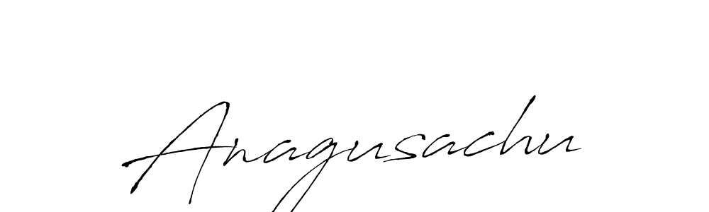 Make a beautiful signature design for name Anagusachu. Use this online signature maker to create a handwritten signature for free. Anagusachu signature style 6 images and pictures png