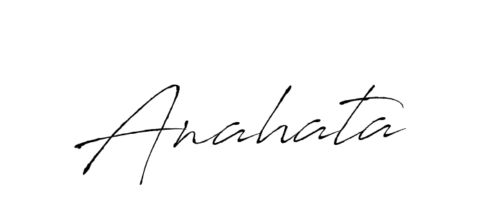 Make a beautiful signature design for name Anahata. With this signature (Antro_Vectra) style, you can create a handwritten signature for free. Anahata signature style 6 images and pictures png