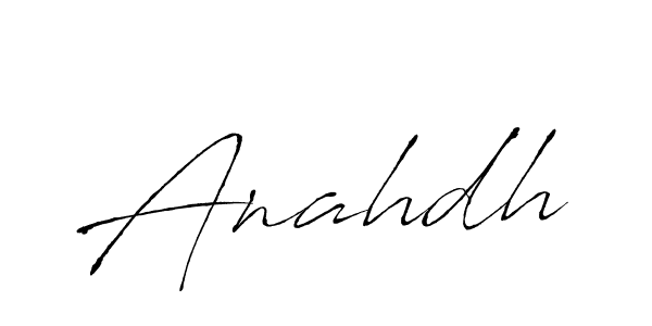 Also we have Anahdh name is the best signature style. Create professional handwritten signature collection using Antro_Vectra autograph style. Anahdh signature style 6 images and pictures png