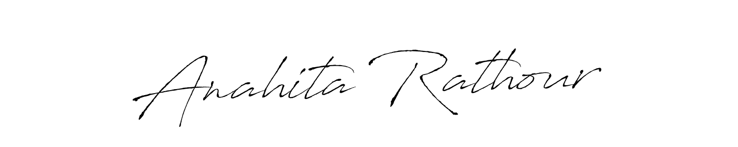 You should practise on your own different ways (Antro_Vectra) to write your name (Anahita Rathour) in signature. don't let someone else do it for you. Anahita Rathour signature style 6 images and pictures png