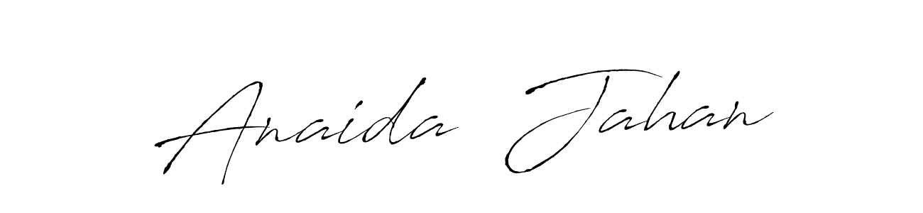 Here are the top 10 professional signature styles for the name Anaida  Jahan. These are the best autograph styles you can use for your name. Anaida  Jahan signature style 6 images and pictures png