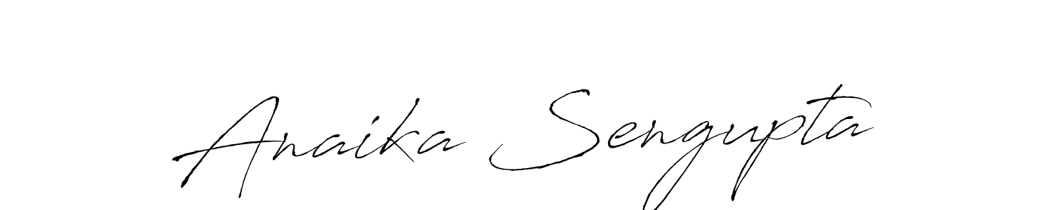 Create a beautiful signature design for name Anaika Sengupta. With this signature (Antro_Vectra) fonts, you can make a handwritten signature for free. Anaika Sengupta signature style 6 images and pictures png