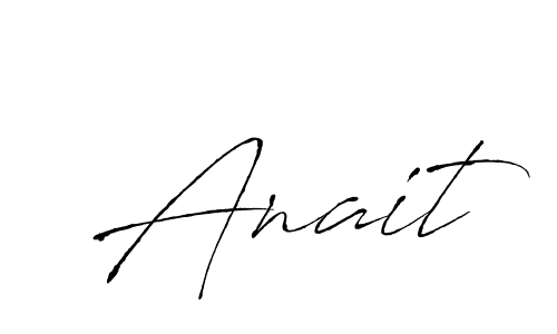 Anait stylish signature style. Best Handwritten Sign (Antro_Vectra) for my name. Handwritten Signature Collection Ideas for my name Anait. Anait signature style 6 images and pictures png