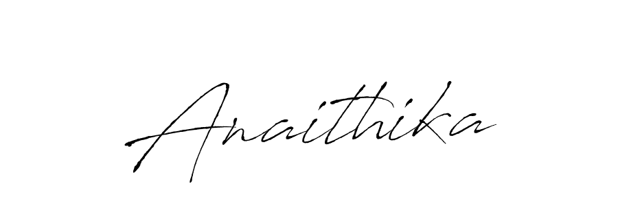 How to make Anaithika name signature. Use Antro_Vectra style for creating short signs online. This is the latest handwritten sign. Anaithika signature style 6 images and pictures png