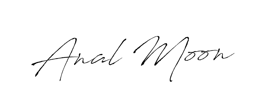Create a beautiful signature design for name Anal Moon. With this signature (Antro_Vectra) fonts, you can make a handwritten signature for free. Anal Moon signature style 6 images and pictures png