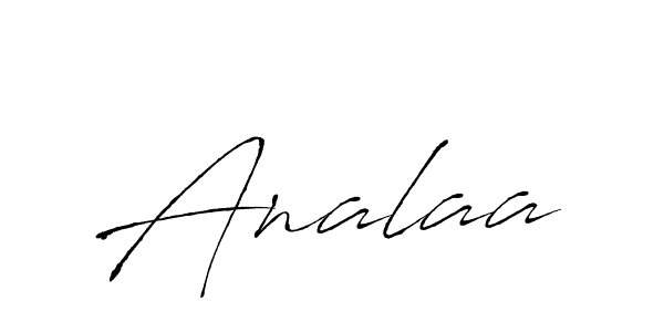 Also we have Analaa name is the best signature style. Create professional handwritten signature collection using Antro_Vectra autograph style. Analaa signature style 6 images and pictures png