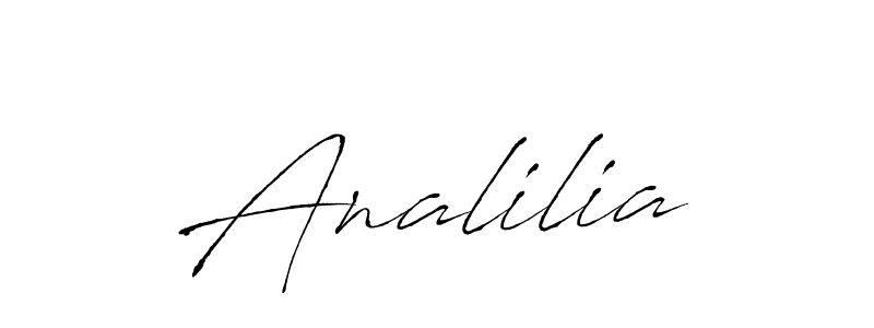 Similarly Antro_Vectra is the best handwritten signature design. Signature creator online .You can use it as an online autograph creator for name Analilia. Analilia signature style 6 images and pictures png