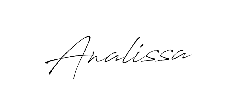 if you are searching for the best signature style for your name Analissa. so please give up your signature search. here we have designed multiple signature styles  using Antro_Vectra. Analissa signature style 6 images and pictures png