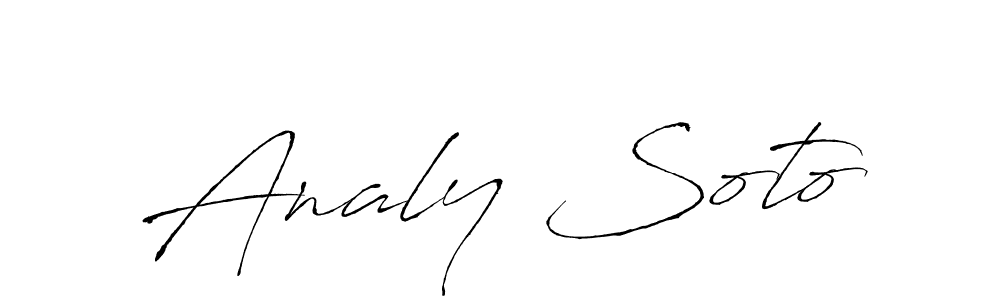 How to Draw Analy Soto signature style? Antro_Vectra is a latest design signature styles for name Analy Soto. Analy Soto signature style 6 images and pictures png