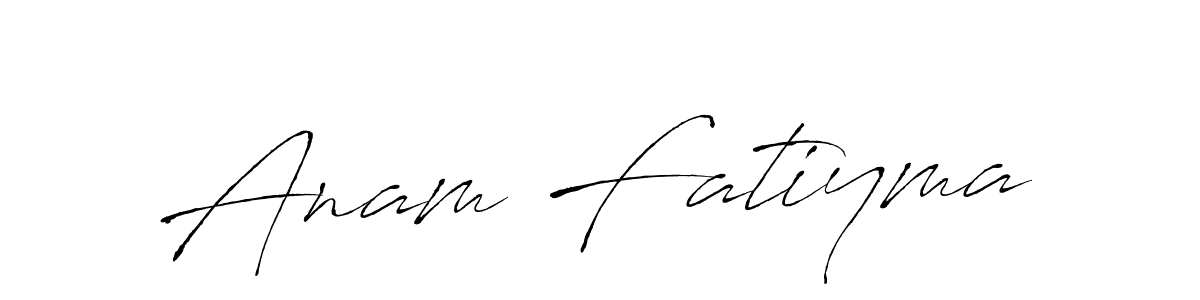 Also we have Anam Fatiyma name is the best signature style. Create professional handwritten signature collection using Antro_Vectra autograph style. Anam Fatiyma signature style 6 images and pictures png