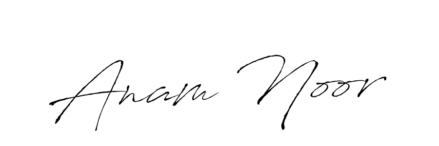 Make a beautiful signature design for name Anam Noor. Use this online signature maker to create a handwritten signature for free. Anam Noor signature style 6 images and pictures png