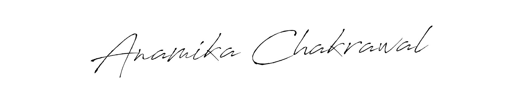 if you are searching for the best signature style for your name Anamika Chakrawal. so please give up your signature search. here we have designed multiple signature styles  using Antro_Vectra. Anamika Chakrawal signature style 6 images and pictures png