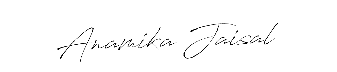 Use a signature maker to create a handwritten signature online. With this signature software, you can design (Antro_Vectra) your own signature for name Anamika Jaisal. Anamika Jaisal signature style 6 images and pictures png