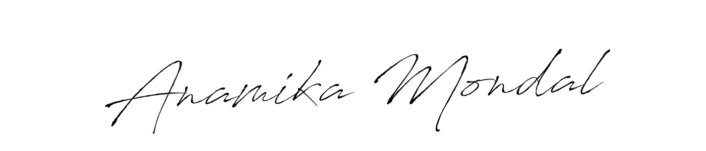 This is the best signature style for the Anamika Mondal name. Also you like these signature font (Antro_Vectra). Mix name signature. Anamika Mondal signature style 6 images and pictures png