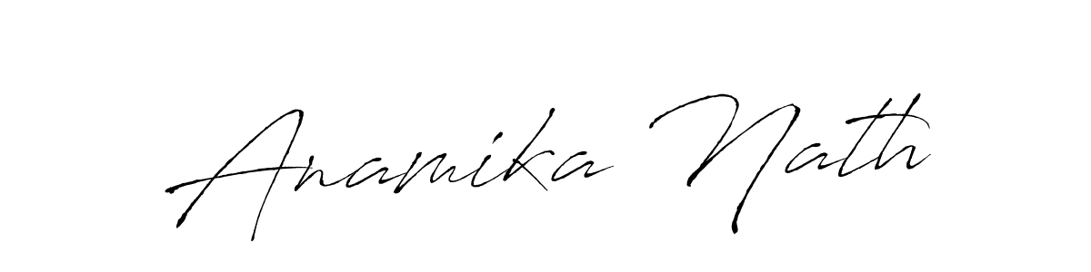 Make a short Anamika Nath signature style. Manage your documents anywhere anytime using Antro_Vectra. Create and add eSignatures, submit forms, share and send files easily. Anamika Nath signature style 6 images and pictures png