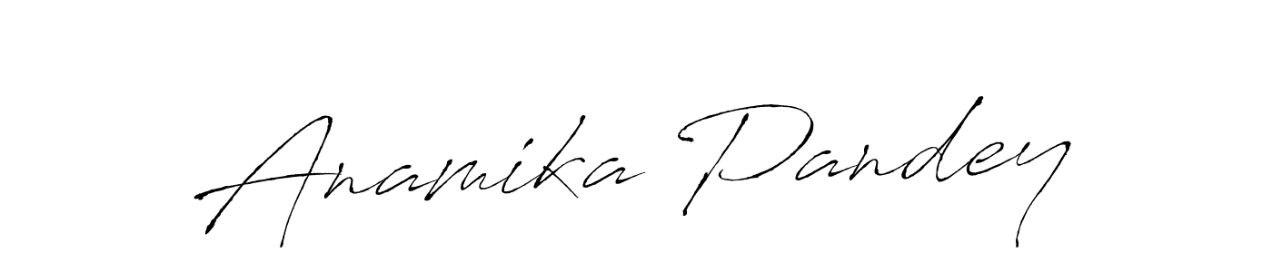 Also we have Anamika Pandey name is the best signature style. Create professional handwritten signature collection using Antro_Vectra autograph style. Anamika Pandey signature style 6 images and pictures png