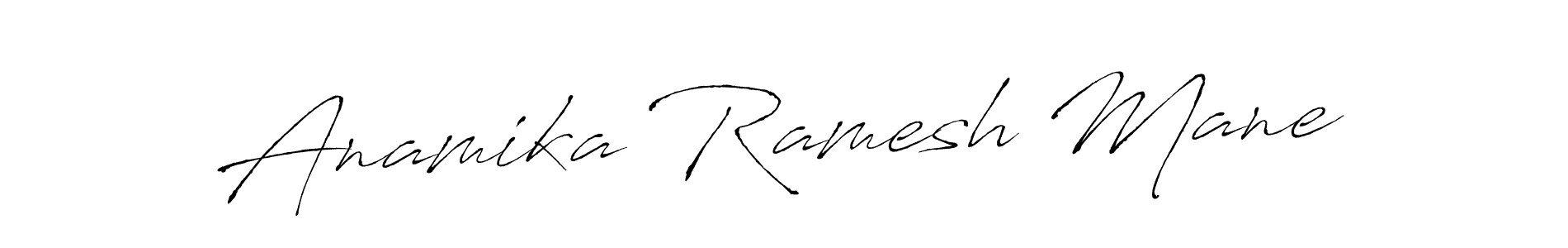 Use a signature maker to create a handwritten signature online. With this signature software, you can design (Antro_Vectra) your own signature for name Anamika Ramesh Mane. Anamika Ramesh Mane signature style 6 images and pictures png