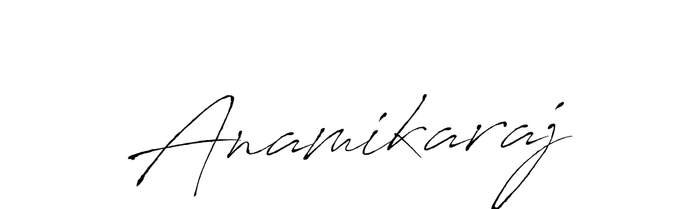 Anamikaraj stylish signature style. Best Handwritten Sign (Antro_Vectra) for my name. Handwritten Signature Collection Ideas for my name Anamikaraj. Anamikaraj signature style 6 images and pictures png