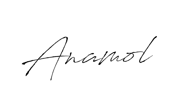 Create a beautiful signature design for name Anamol. With this signature (Antro_Vectra) fonts, you can make a handwritten signature for free. Anamol signature style 6 images and pictures png