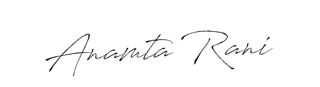 See photos of Anamta Rani official signature by Spectra . Check more albums & portfolios. Read reviews & check more about Antro_Vectra font. Anamta Rani signature style 6 images and pictures png