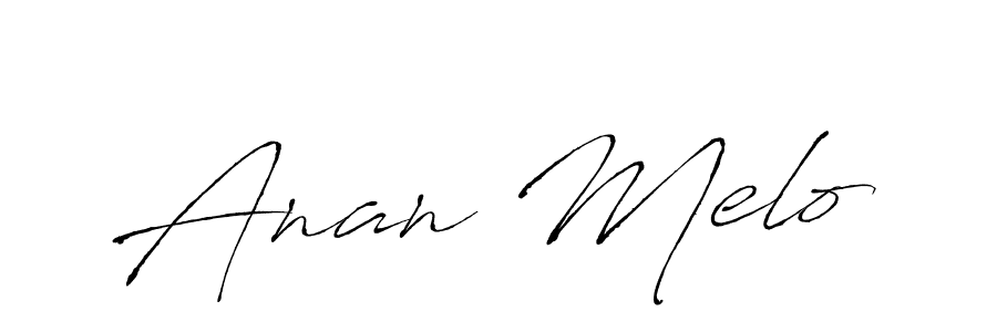 You can use this online signature creator to create a handwritten signature for the name Anan Melo. This is the best online autograph maker. Anan Melo signature style 6 images and pictures png