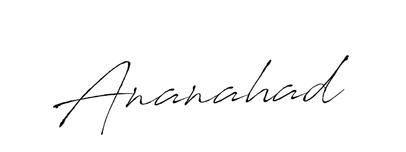 Also we have Ananahad name is the best signature style. Create professional handwritten signature collection using Antro_Vectra autograph style. Ananahad signature style 6 images and pictures png