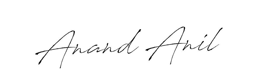 Antro_Vectra is a professional signature style that is perfect for those who want to add a touch of class to their signature. It is also a great choice for those who want to make their signature more unique. Get Anand Anil name to fancy signature for free. Anand Anil signature style 6 images and pictures png