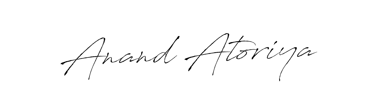 Similarly Antro_Vectra is the best handwritten signature design. Signature creator online .You can use it as an online autograph creator for name Anand Atoriya. Anand Atoriya signature style 6 images and pictures png