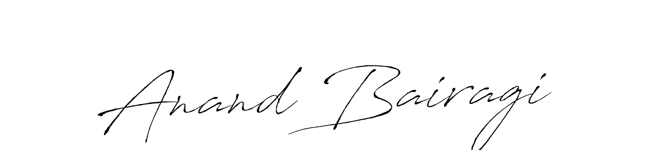 You should practise on your own different ways (Antro_Vectra) to write your name (Anand Bairagi) in signature. don't let someone else do it for you. Anand Bairagi signature style 6 images and pictures png