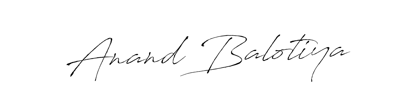 It looks lik you need a new signature style for name Anand Balotiya. Design unique handwritten (Antro_Vectra) signature with our free signature maker in just a few clicks. Anand Balotiya signature style 6 images and pictures png