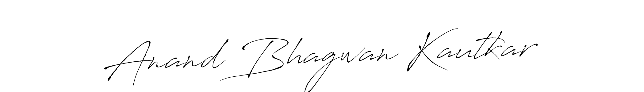 Design your own signature with our free online signature maker. With this signature software, you can create a handwritten (Antro_Vectra) signature for name Anand Bhagwan Kautkar. Anand Bhagwan Kautkar signature style 6 images and pictures png