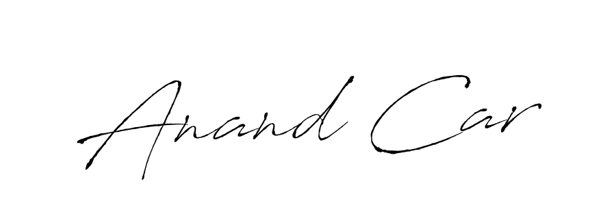 Use a signature maker to create a handwritten signature online. With this signature software, you can design (Antro_Vectra) your own signature for name Anand Car. Anand Car signature style 6 images and pictures png