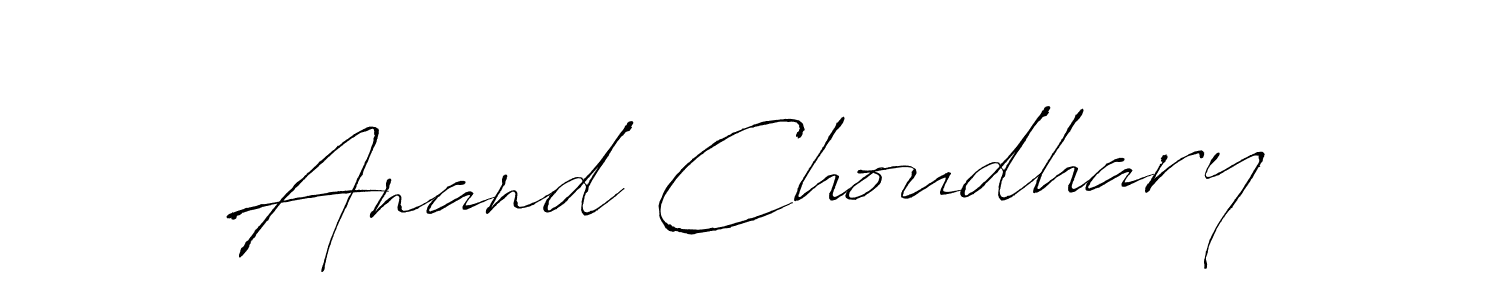 It looks lik you need a new signature style for name Anand Choudhary. Design unique handwritten (Antro_Vectra) signature with our free signature maker in just a few clicks. Anand Choudhary signature style 6 images and pictures png