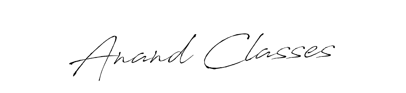 You can use this online signature creator to create a handwritten signature for the name Anand Classes. This is the best online autograph maker. Anand Classes signature style 6 images and pictures png