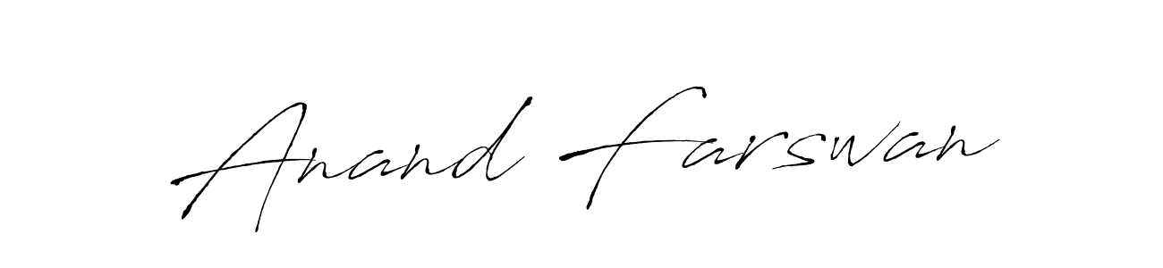 You can use this online signature creator to create a handwritten signature for the name Anand Farswan. This is the best online autograph maker. Anand Farswan signature style 6 images and pictures png
