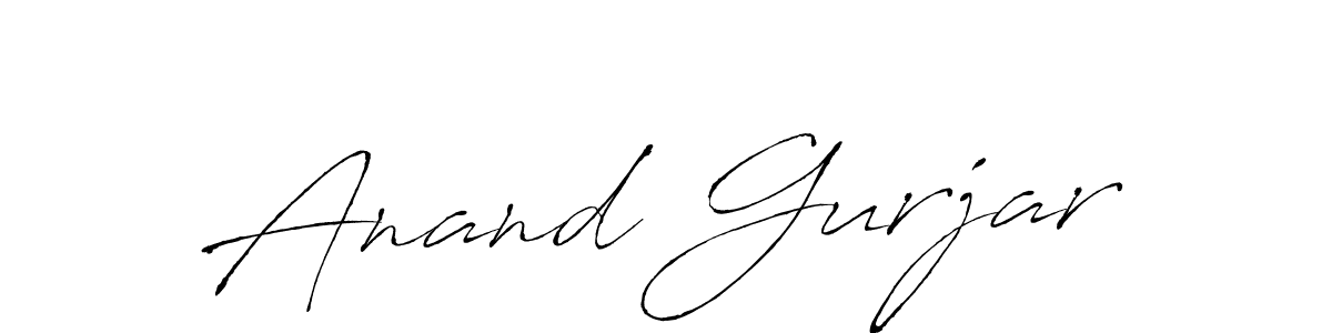 Make a beautiful signature design for name Anand Gurjar. Use this online signature maker to create a handwritten signature for free. Anand Gurjar signature style 6 images and pictures png