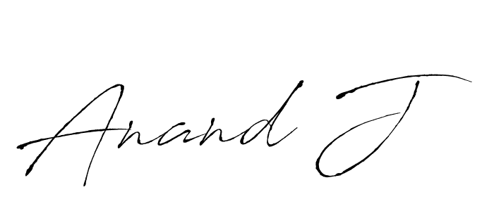 The best way (Antro_Vectra) to make a short signature is to pick only two or three words in your name. The name Anand J include a total of six letters. For converting this name. Anand J signature style 6 images and pictures png