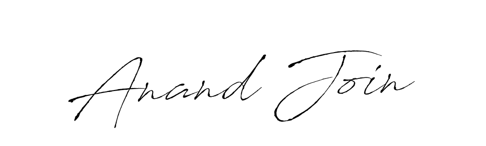 Design your own signature with our free online signature maker. With this signature software, you can create a handwritten (Antro_Vectra) signature for name Anand Join. Anand Join signature style 6 images and pictures png