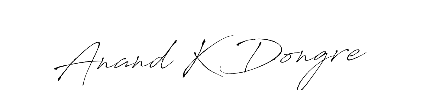 This is the best signature style for the Anand K Dongre name. Also you like these signature font (Antro_Vectra). Mix name signature. Anand K Dongre signature style 6 images and pictures png