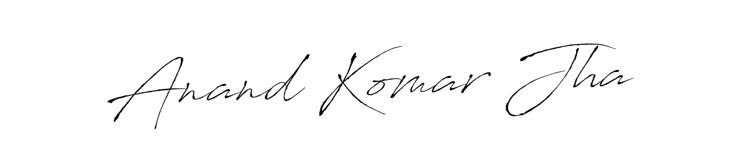 This is the best signature style for the Anand Komar Jha name. Also you like these signature font (Antro_Vectra). Mix name signature. Anand Komar Jha signature style 6 images and pictures png