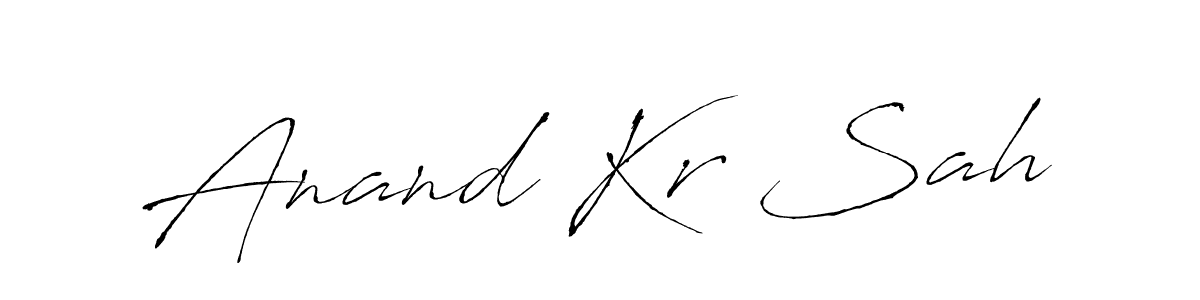 Also we have Anand Kr Sah name is the best signature style. Create professional handwritten signature collection using Antro_Vectra autograph style. Anand Kr Sah signature style 6 images and pictures png